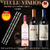 Imagem promocional do kit de vinhos com três garrafas, incluindo um vinho rosé e dois tintos, destacando a promoção "Compre 2 Leve 3".