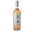 Garrafa de vinho rosé Mad Bird de 750ml com rótulo moderno.