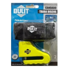 Candado trabadiscos Bulit 5.5mm + Funda