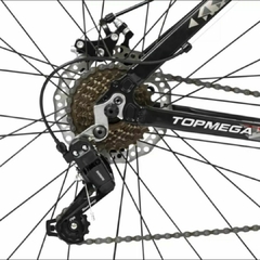 TOP MEGA REGAL NEGRO GRIS BLANCO - Redbike