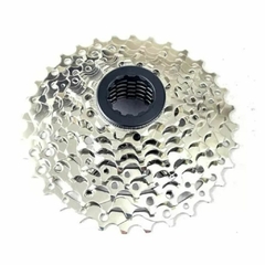 PIÑON 9 CORONA 11-32T A CASSETTE CROMADO