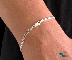 Pulseira Grumet 3mm/20cm | Prata 925 - comprar online