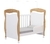 Quarto Completo Bebe Moveis Peroba Junior Uli 03 portas MDF - comprar online