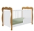 Quarto Completo Bebe Moveis Peroba Lisi Junior 03 portas MDF - loja online