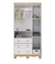 Quarto Completo Bebe Moveis Peroba Lisi Junior 03 portas MDF - DORALAR MOVEIS E ELETRO LTDA