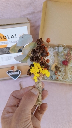 Box de Mini Ramitos de Flores preservadas en internet