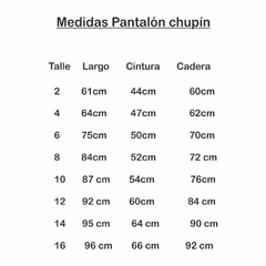 Pantalón chupín friza - comprar online