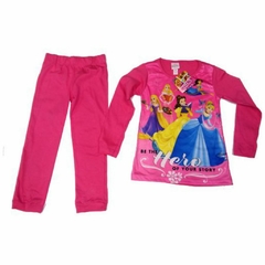 Pijama Princesas. Talle 8