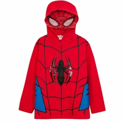 Remeras manga larga con mascara SPIDERMAN