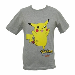 Remera manga corta estampa Pikachu