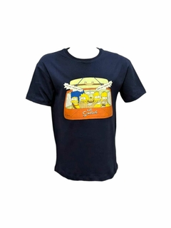 Remera manga corta Simpson Family