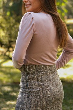 SAIA MIDI TWEED - comprar online