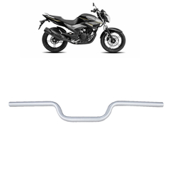 Guidão Yamaha Fazer 250 2012 até 2017 Contrapeso com Rosca, Original - Prata na internet