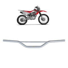 Guidão Honda Crf 230 2007 Até 2019 Original - Prata - Soukefi