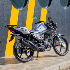 Bagageiro Yamaha Factor 150 2016 Em Diante - Preto - Soukefi