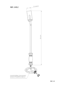 Lança-chamas 55 cm - comprar online