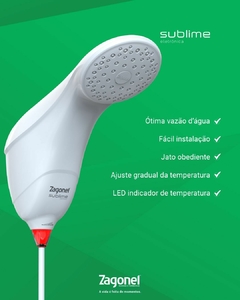 Ducha Sublime Eletronica 127v e 220v - loja online