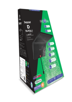 Ducha Ducali Eletronica 127v - 220v - Black - Soukefi