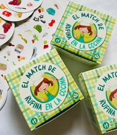 El MATCH de Rufina en la cocina - Es un juego didáctico para toda la familia - comprar online