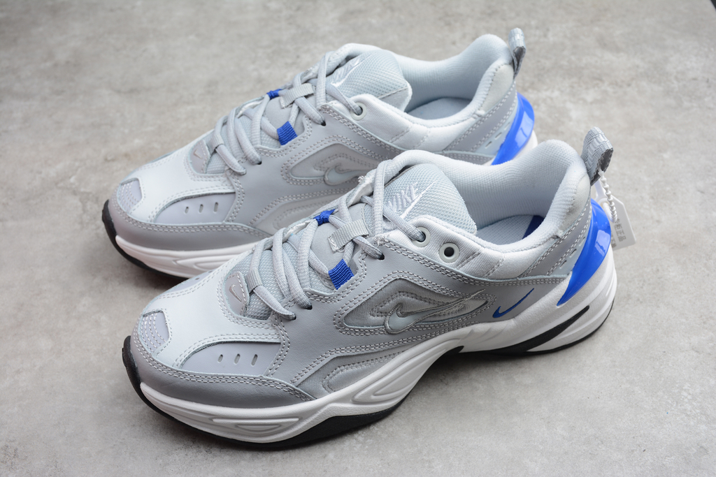 Nike m2k best sale tekno white blue