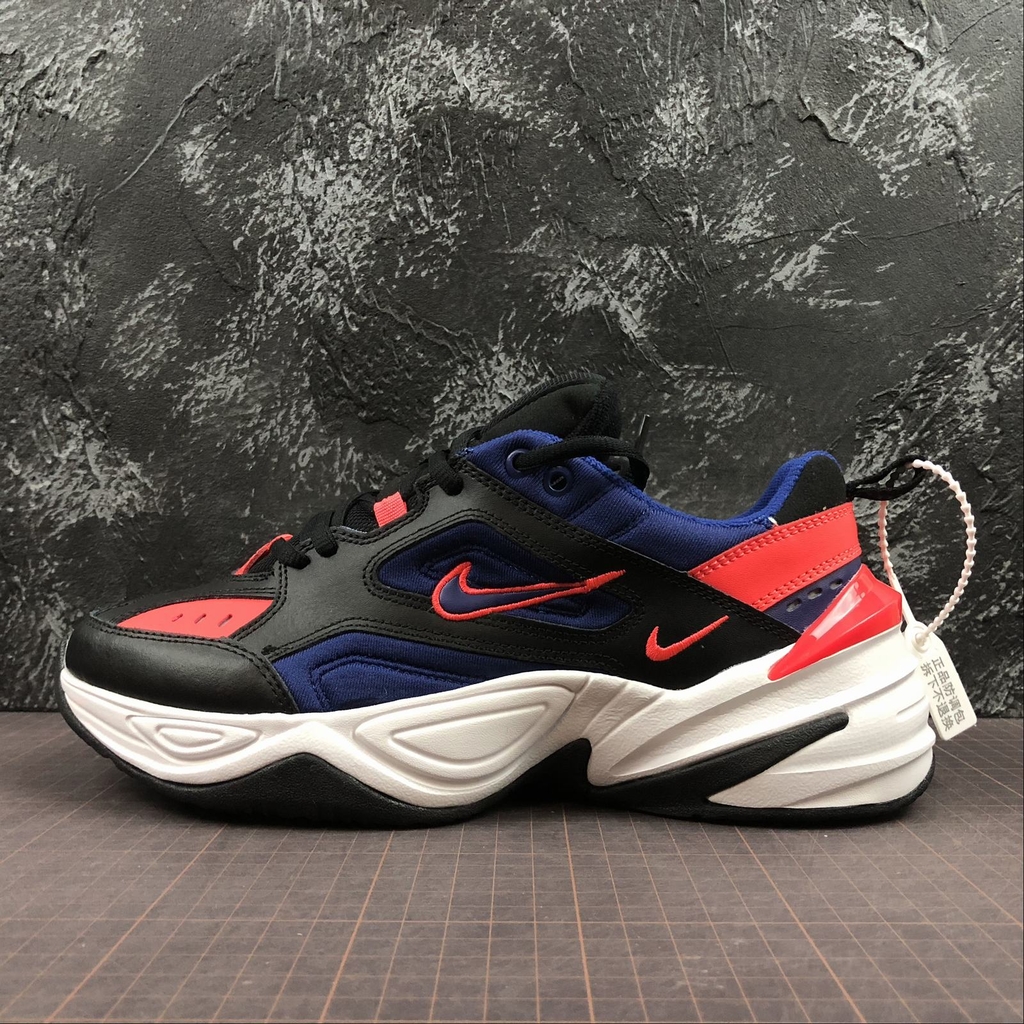 Nike m2k best sale black and white