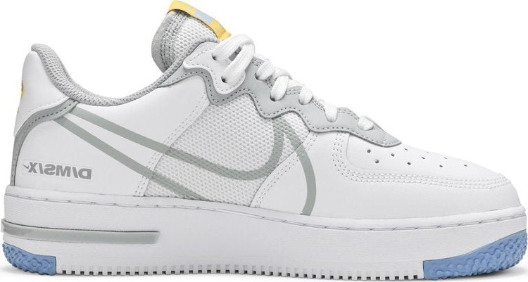 Air force 1 store grey and gold