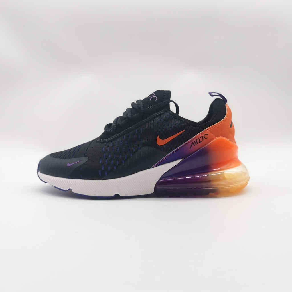 Nike air max orange sales and black