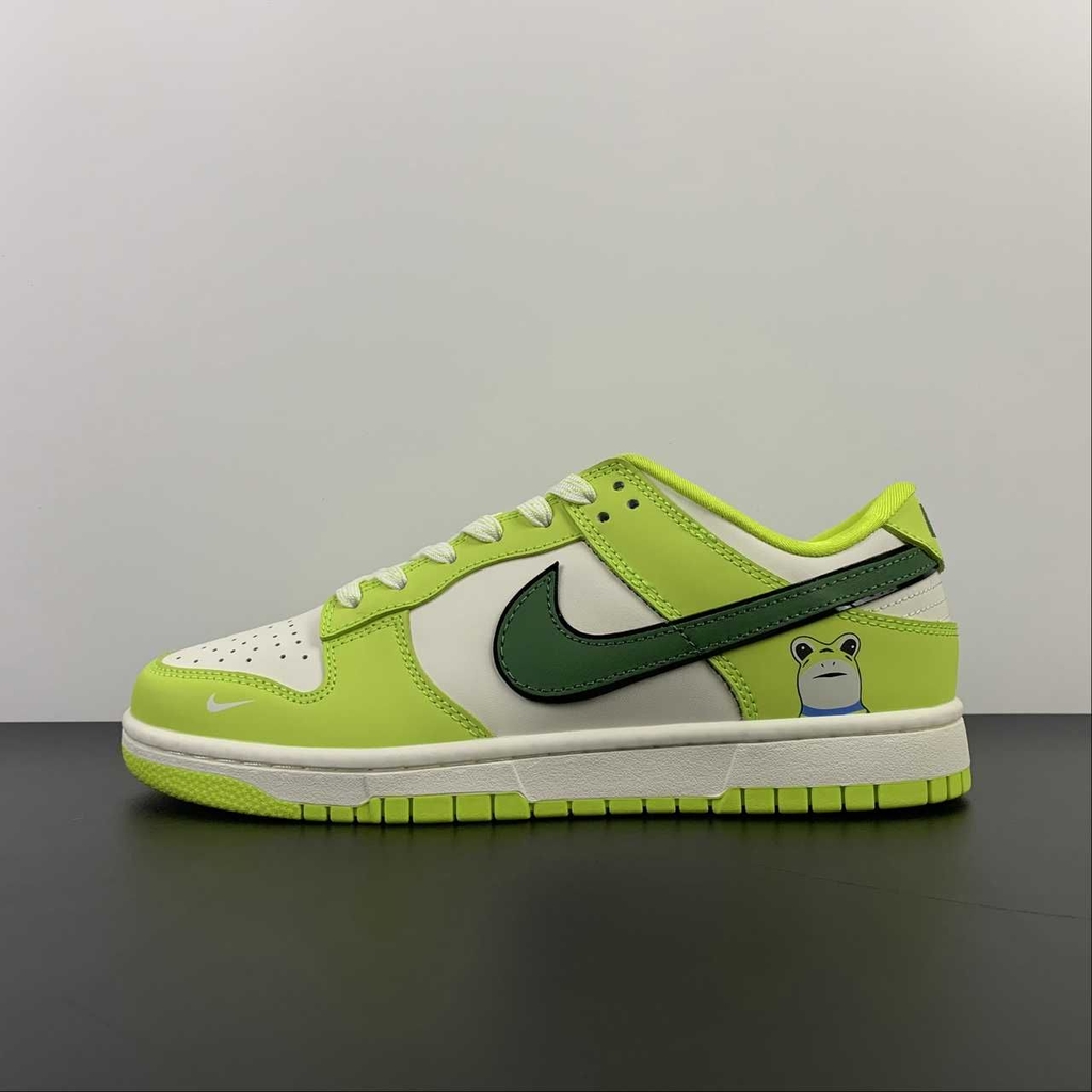 Nikes with hot sale lime green