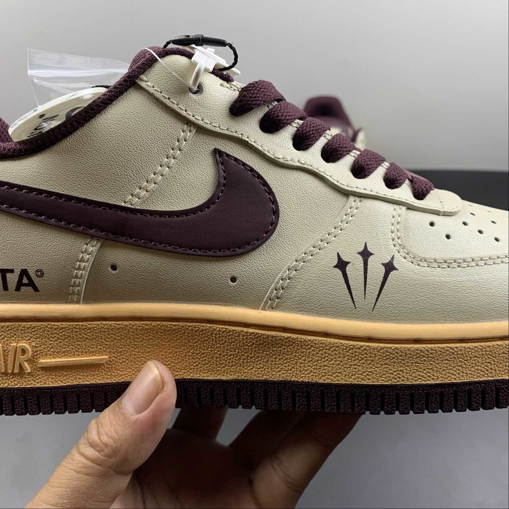 Maroon and gold store air force ones