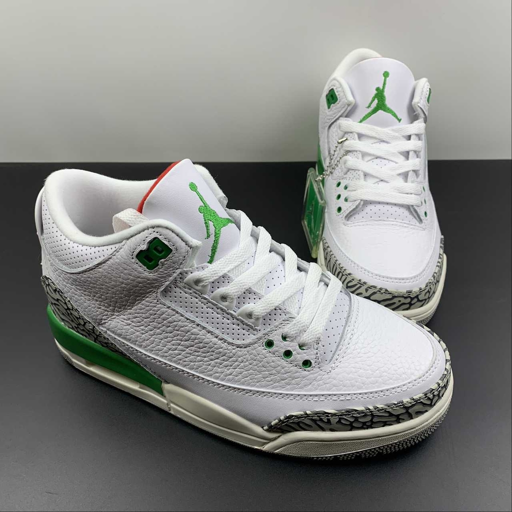 Nike air hot sale white and green