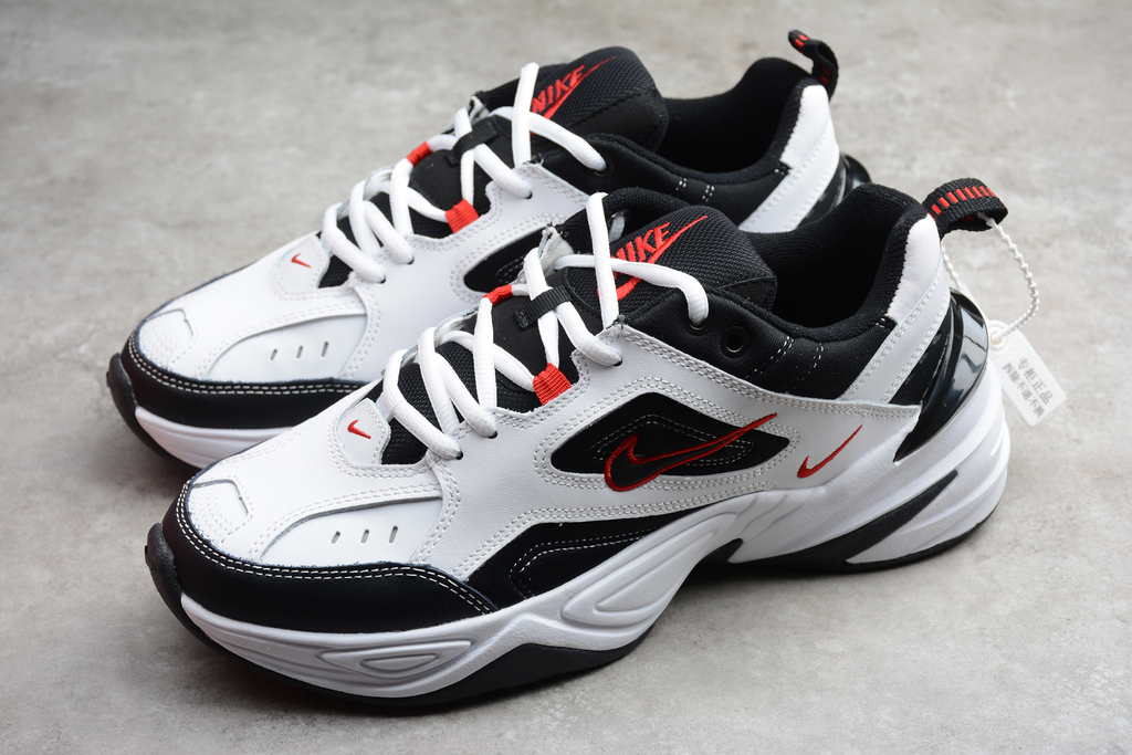 Nike m2k cheap black and white