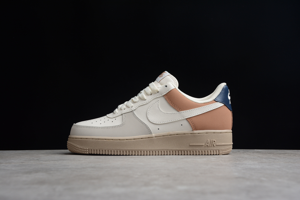 Air force hot sale 1 white tan