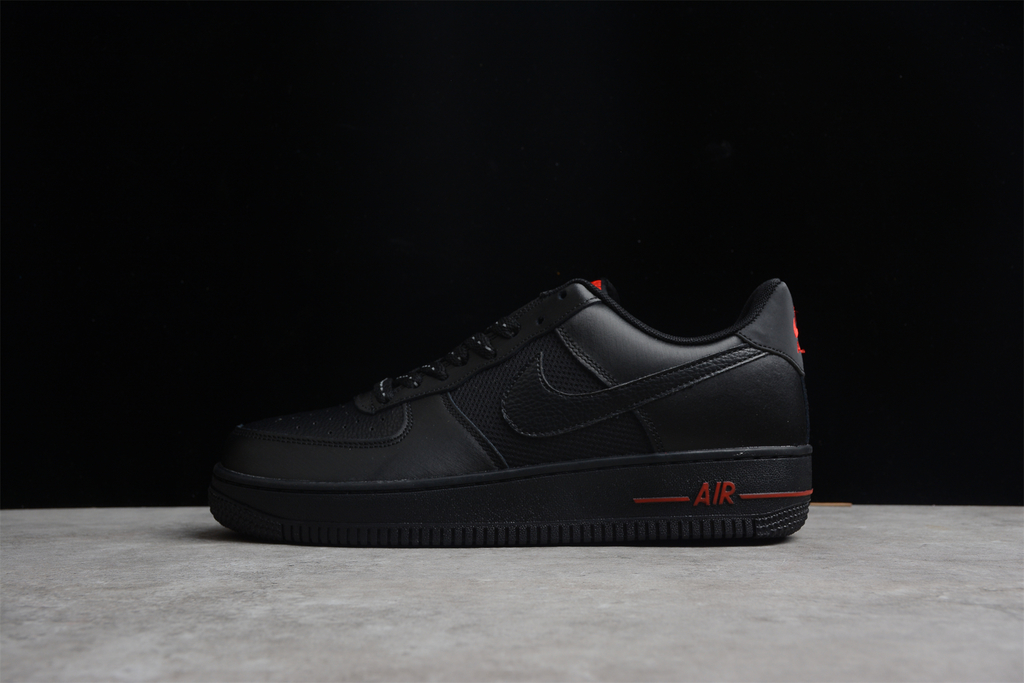 Black deals nike airforces