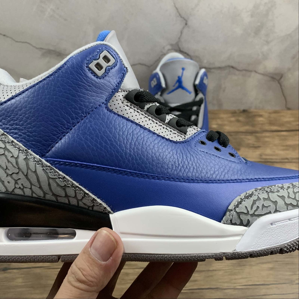 TÊNIS NIKE AIR JORDAN 3 RETRO VARSITY ROYAL