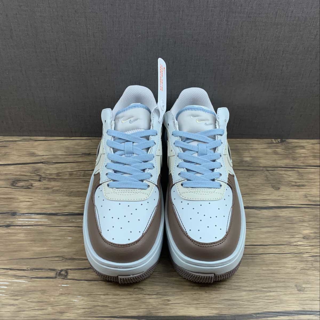 Tan and blue 2024 air force 1