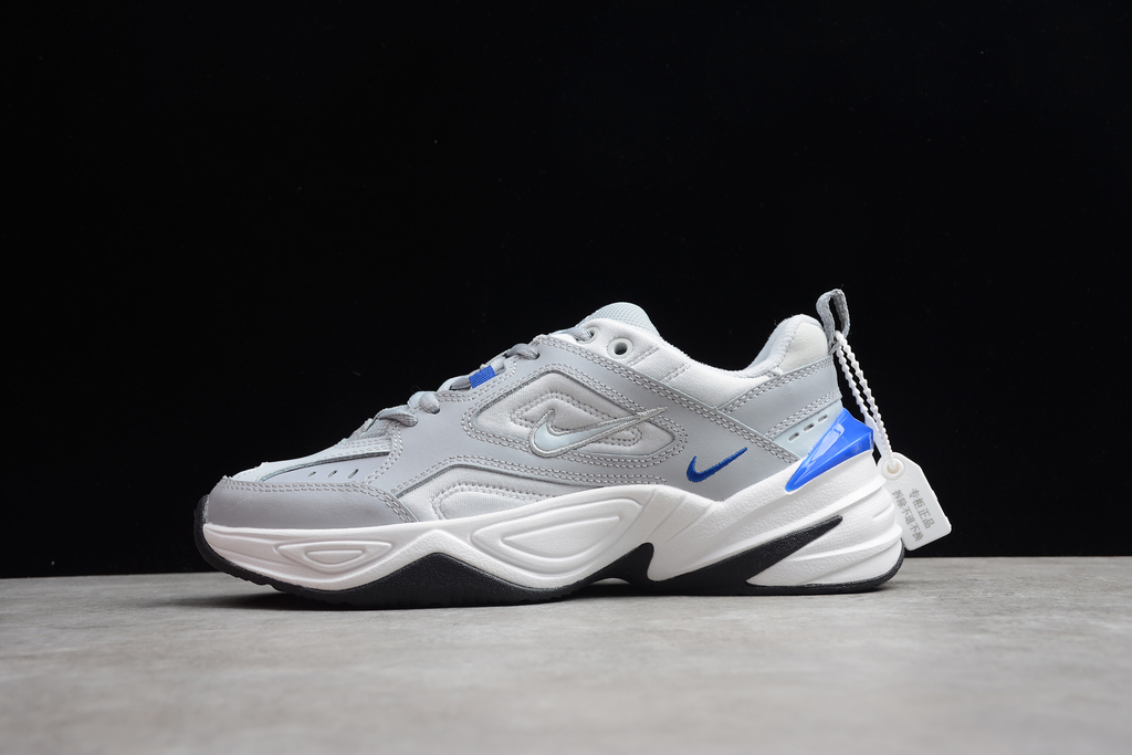 Nike m2k tekno hot sale white and grey