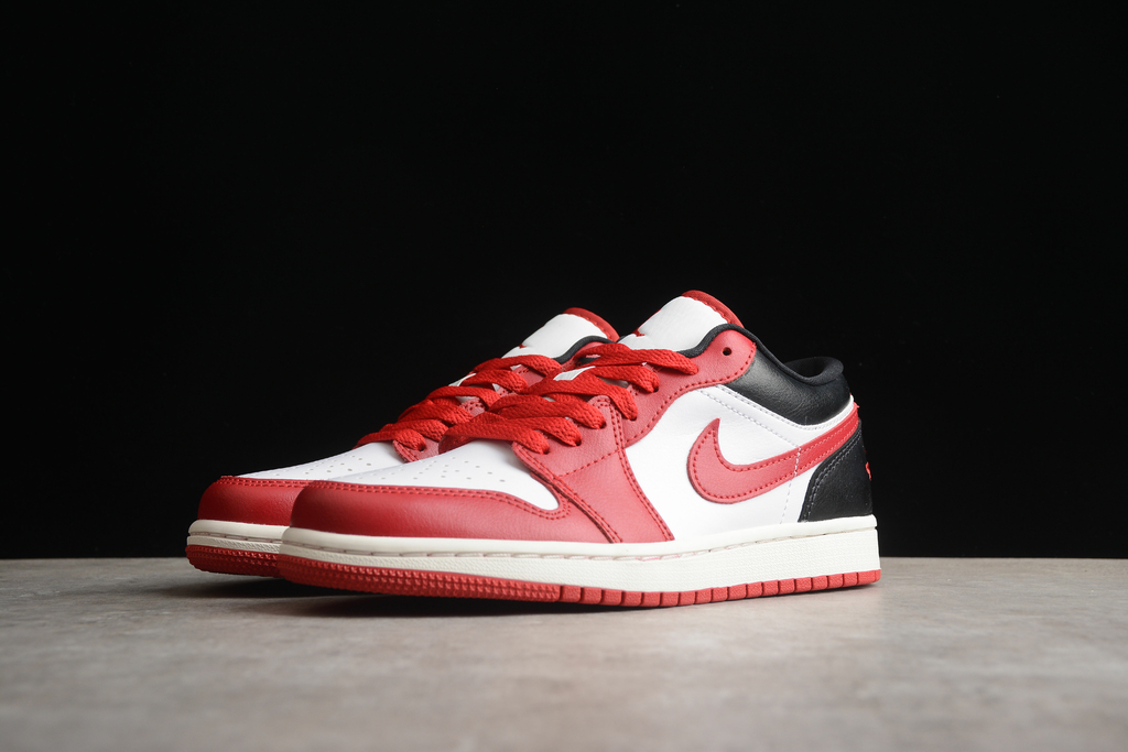 Nike air jordan 1 low sales gym red