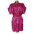 Robe Cetim Manga curta Plus Size - comprar online