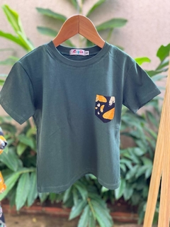 CAMISETA INFANTIL | com Bolso