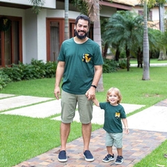 CAMISETA INFANTIL | com Bolso - comprar online