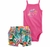 Conjunto Carters Body Regata Short Menina