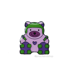 Imagen de Dije Multiusos Skate Bear (Cute Pink)