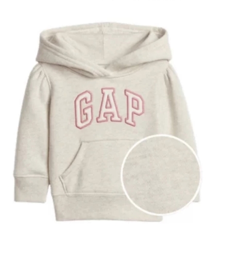 Blusa GAP Rosa Logo Flores