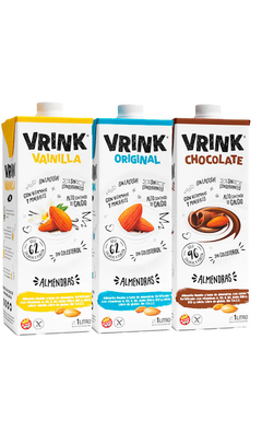 Leche de almendras Vrink vainilla x 1 Lt - comprar online