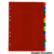 Divisória colorida com 12 projeções ACP 855