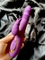 Vibrador Rabbit sobe e desce com estimulador de clítoris na internet