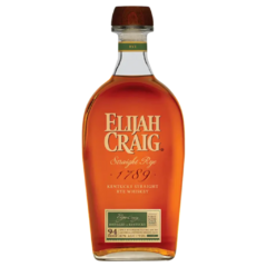 Elijah Craig Straight Rye