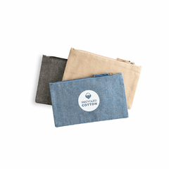 Nécessaire bolsa personalizada em algodão reciclado - comprar online
