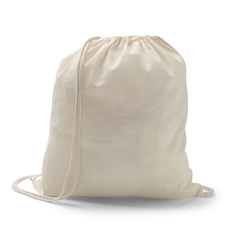 Sacola Ecológica personalizada tipo mochila algodão crú - comprar online