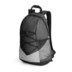 Mochila personalizada e confeccionada em nylon 600D e com bolsos laterais - comprar online